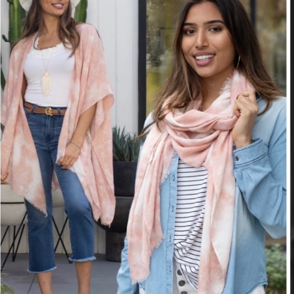 Grace & Lace Spring Tie Dye Kimono  - new in package